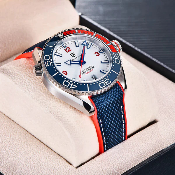 Relógio Masculino Pagani Design Clermont Blue Red